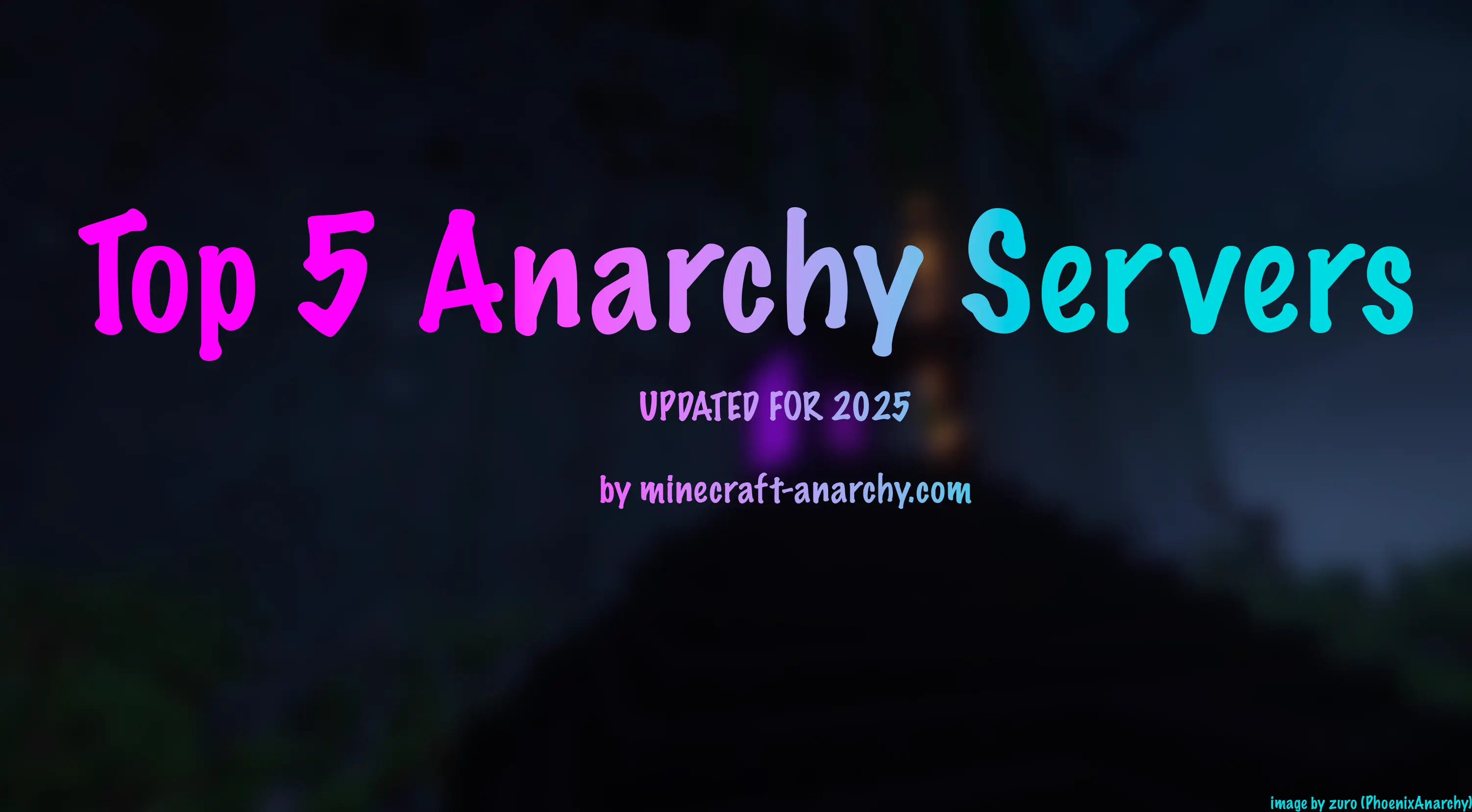 Top 5 Minecraft Anarchy Servers Like 2b2t – 2025 Update